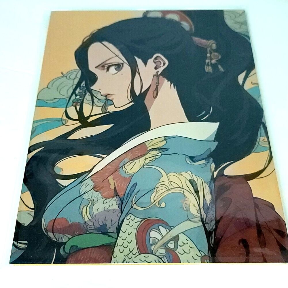 Robin Boa Hancock One Piece #095 Double-sided Art Board A4 8" x 11" Waifu Card
